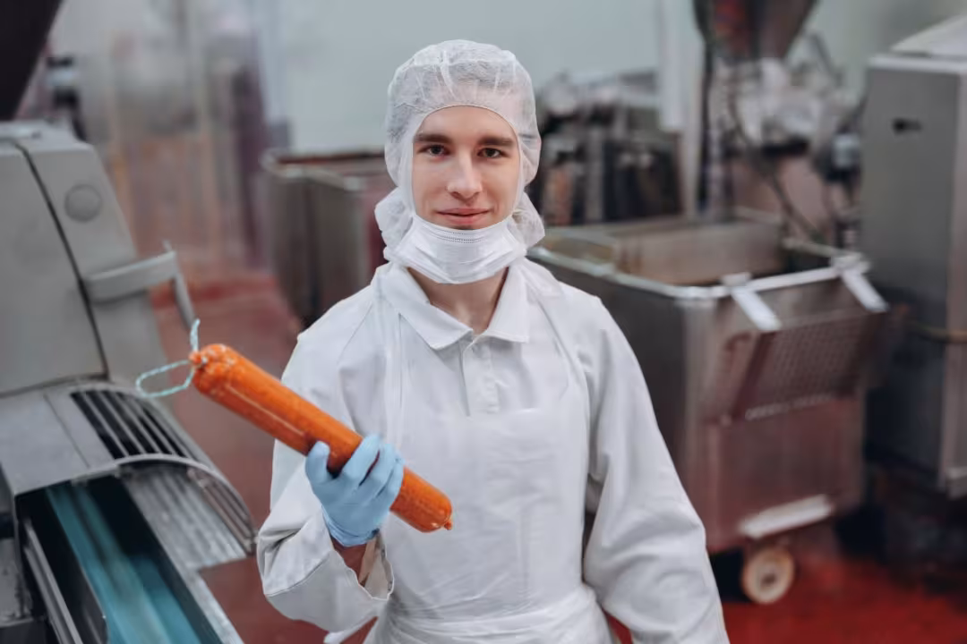 Dělník u narážky 